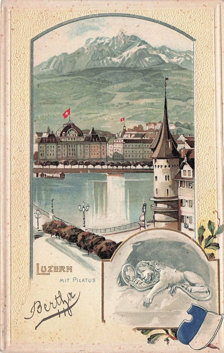 Luzern Mit Pilatus
