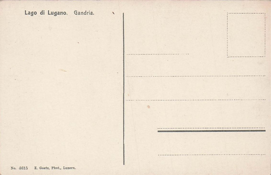 Lago Di Lugano Gandria