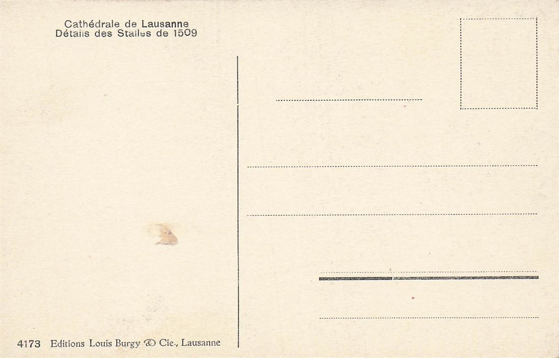 Cathedrale De Lausannech