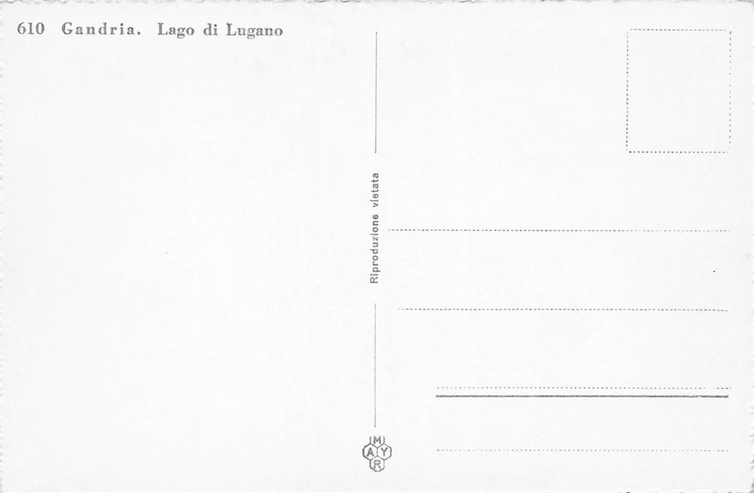 Gandria Lago Di Lugano