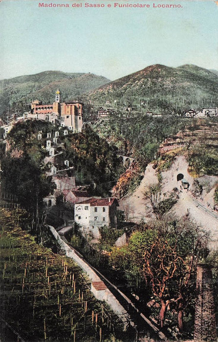 Madonna Del Sasso E Funicolare Locarno