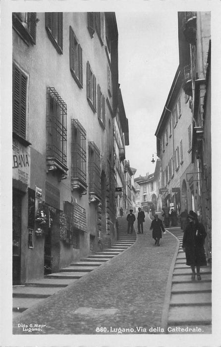 Lugano Via Della Cattedrale