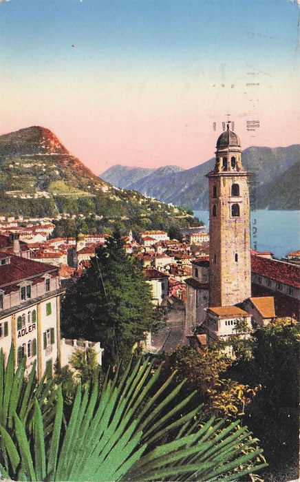 Lugano E Campanile Di San Lorenzo