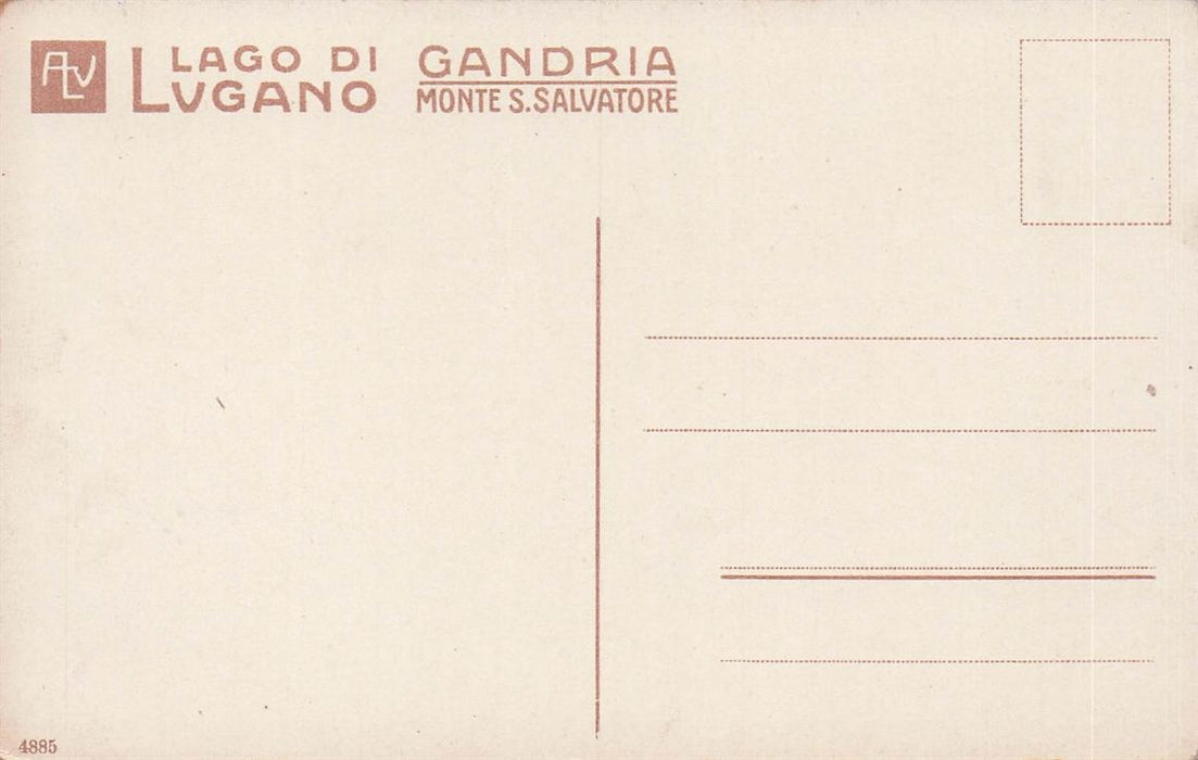 Gandria Lugano Monte S Salvatore
