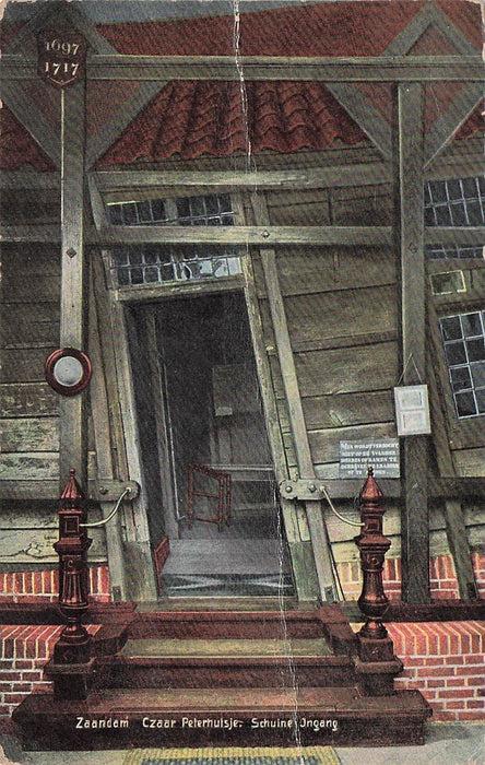 Zaandam Czaar Peterhuisje Schuine Ingang