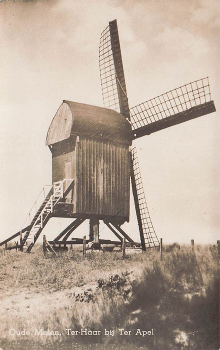 Oude Molen Ter Haar Bij Ter Apel