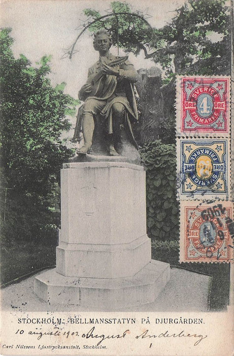 Stockholm Bellmansstatyn