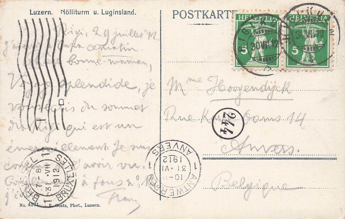 Luzern Nölliturm U Luginsland