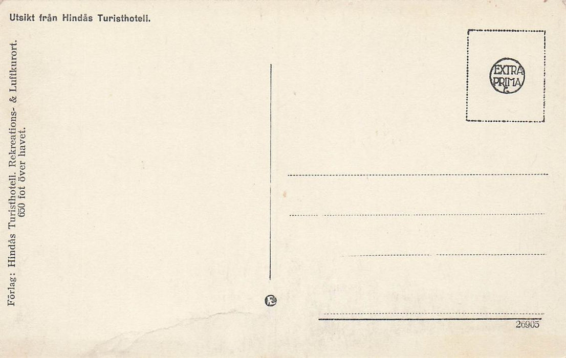 Utsikt Fran Hindas Turisthotell