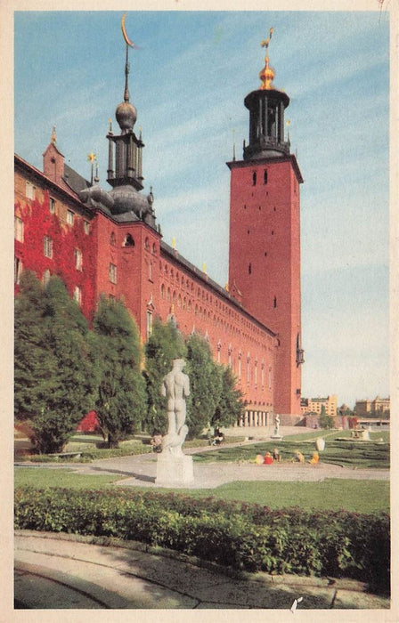 Stadshusels Tradgard Stockholm