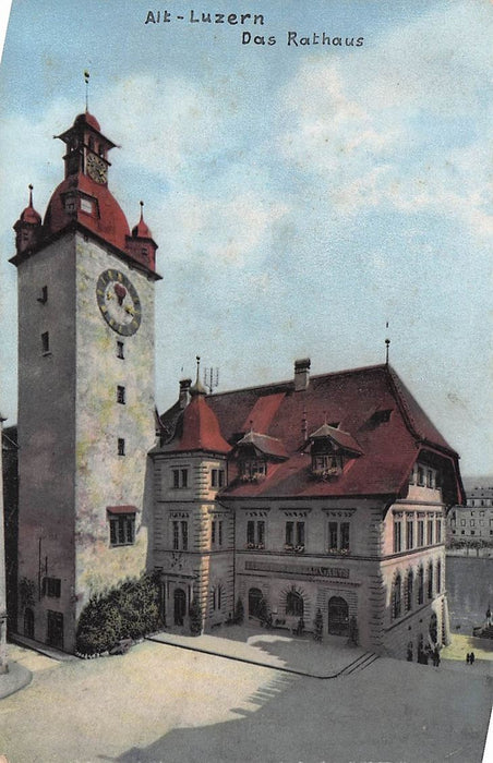 Luzern Das Rathaus