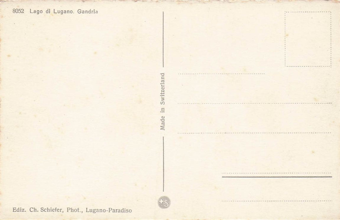 Lago Di Lugano Gandria