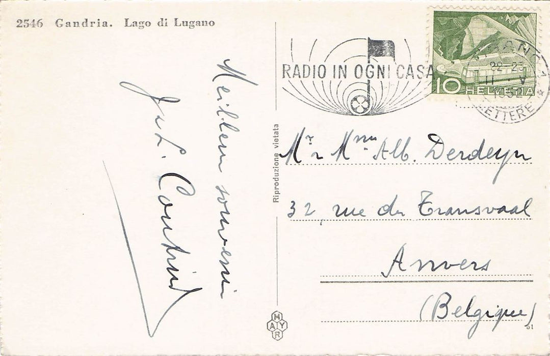 Gandria Lago Di Lugano