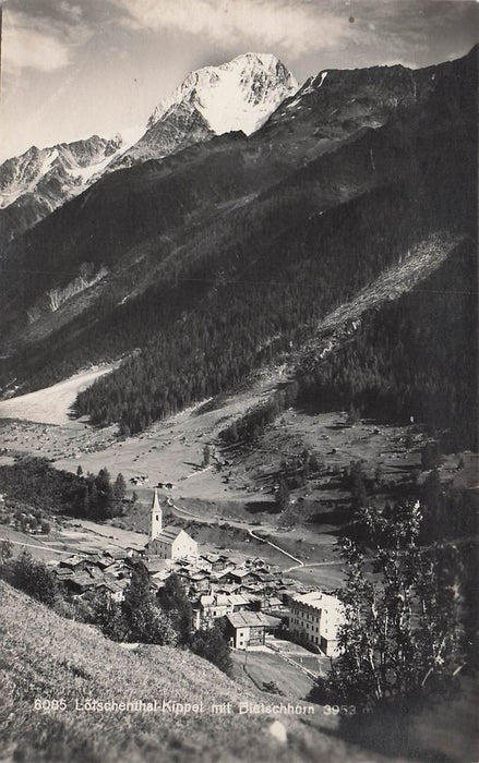 Lötschenthal Kippel Mit Dietschhorn