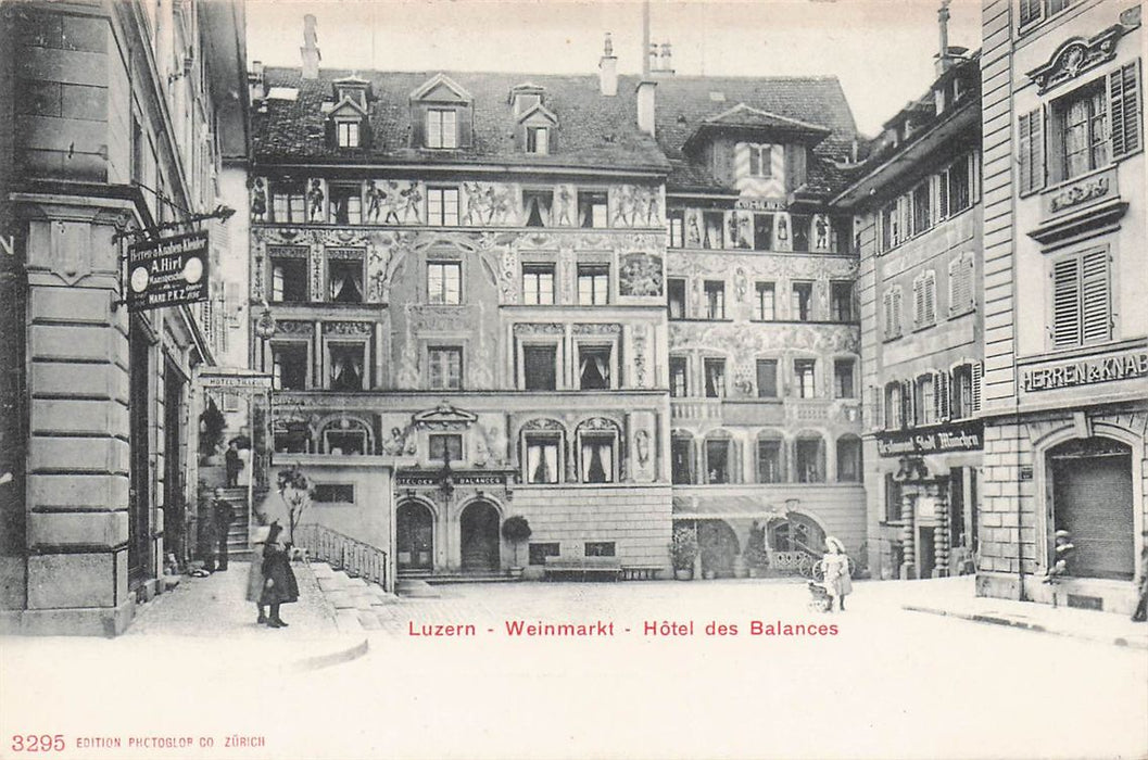 Luzern Weinmarkt Hotel Des Balances