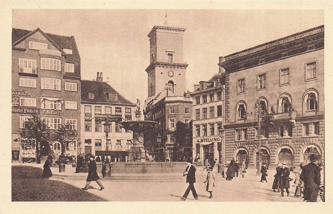Kobenhavn The Notre-Dame Church Frue Kirke Die Frauenkirche