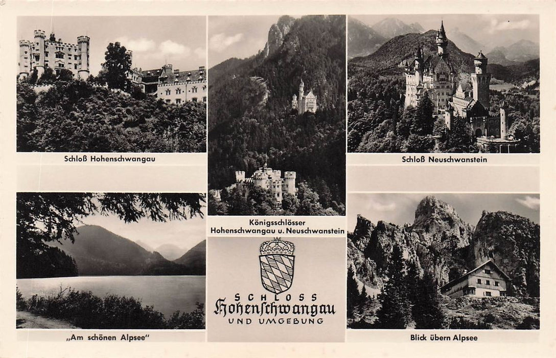 Schloss Hohenschwangau Und Umgebung