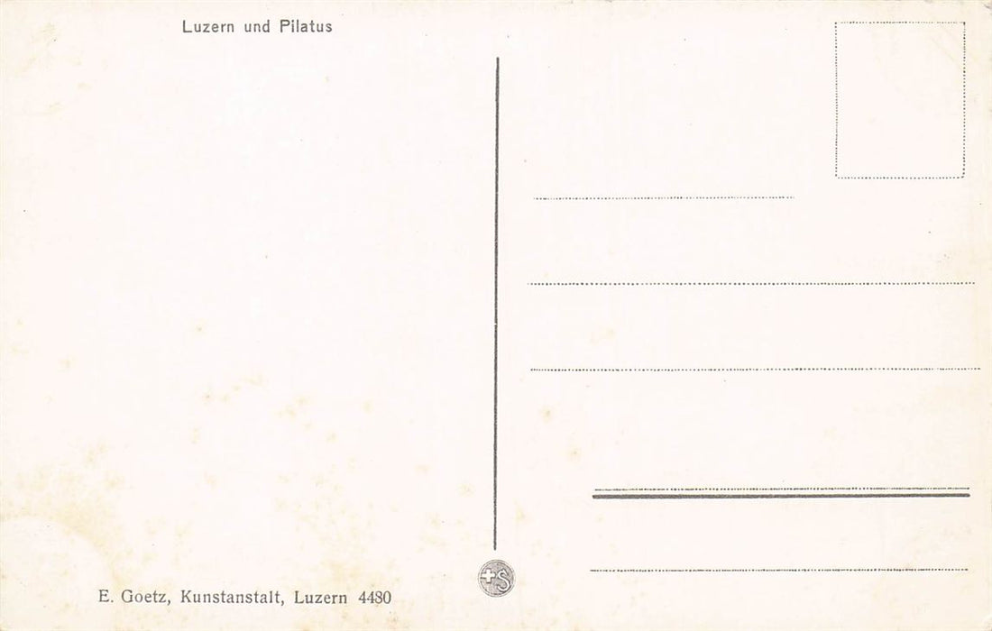 Luzern Und Pilatus