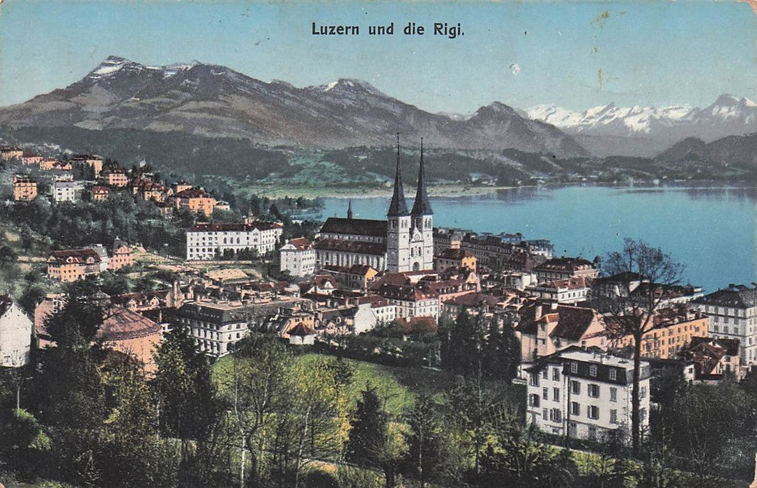 Luzern Und Die Rigi