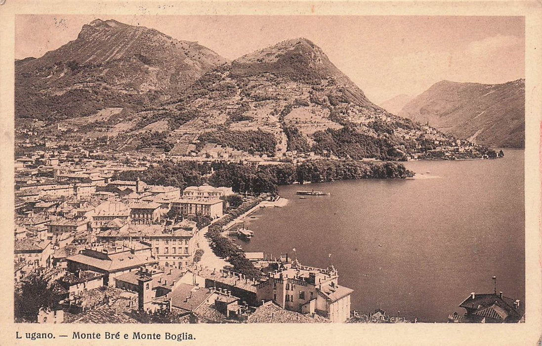 Lugano Monte Bre E Monte Boglia