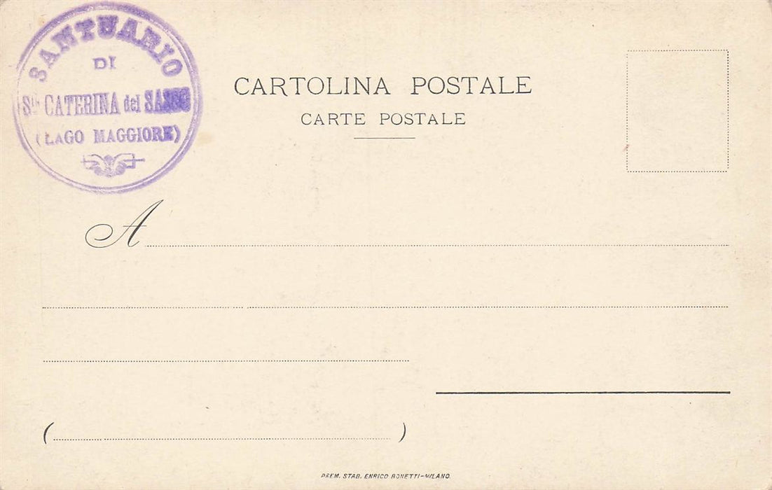 Interno Santuario Santa Caterina Del Sasso Presso Laveno (Lago Maggiore)