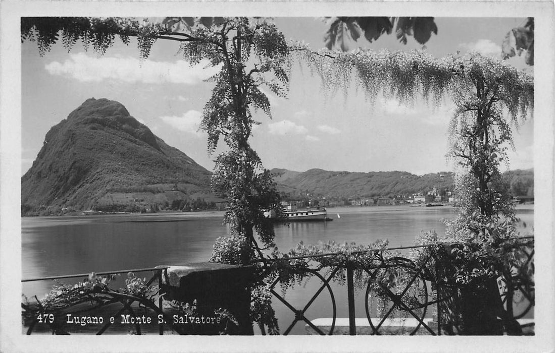 Lugano E Monte S Salvatore