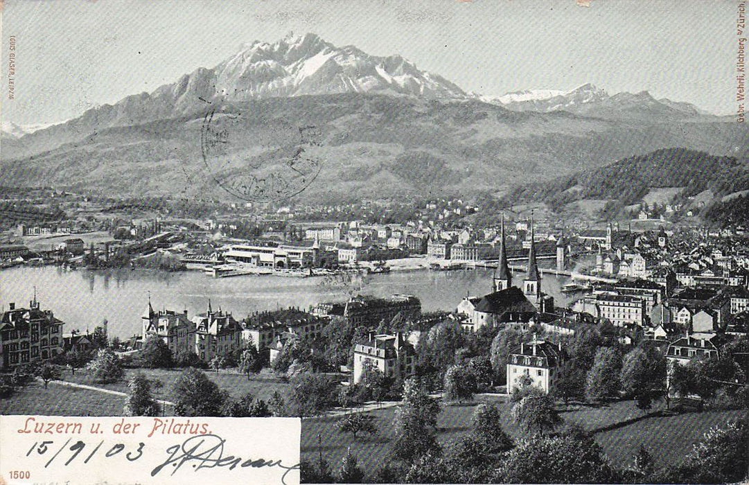 Luzern U Der Pilatus