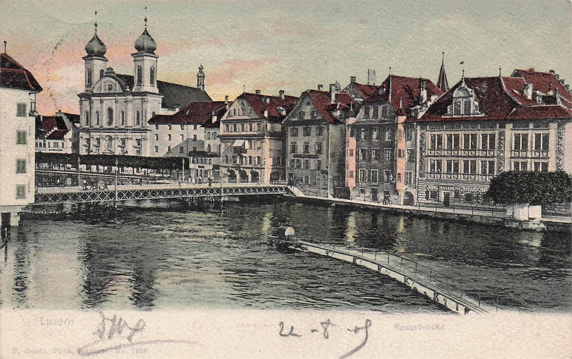 Luzern Reussbrücke