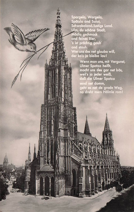 Ulm A Donau Münster Höchste Kirche Der Welt