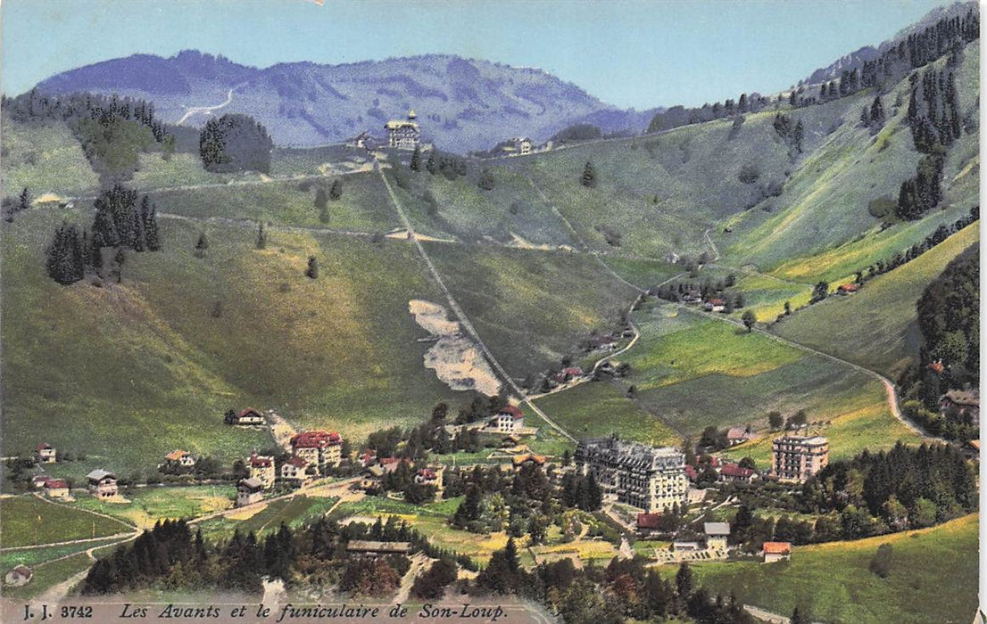 Les Avants Et Le Funiculaire De Son-Loup