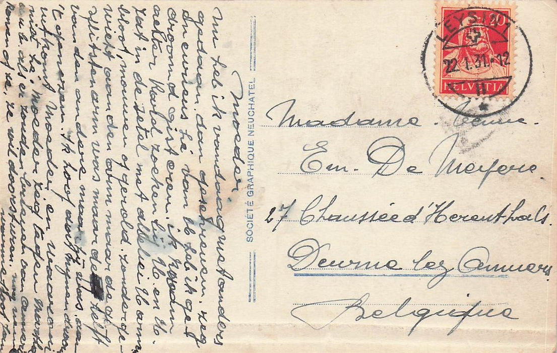 Leysin Feydey Et Quartier Ouest