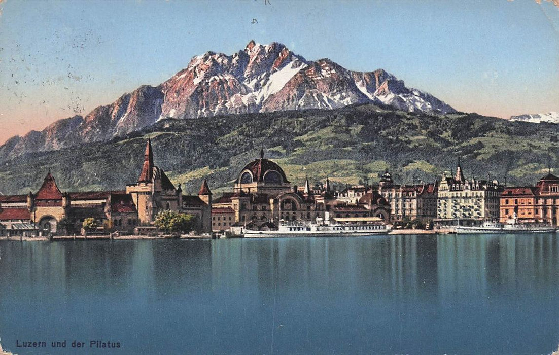 Luzern Und Der Pilatus