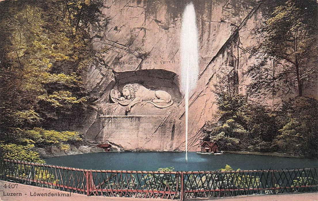 Luzern Löwendenkmal