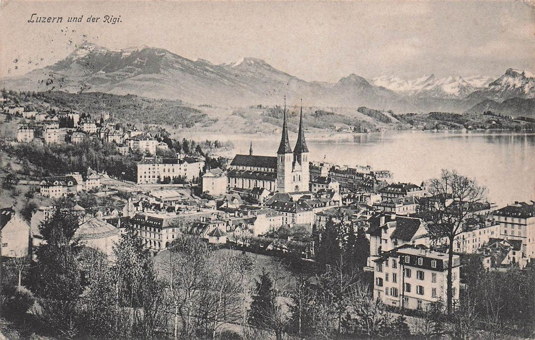 Luzern Und Der Rigi