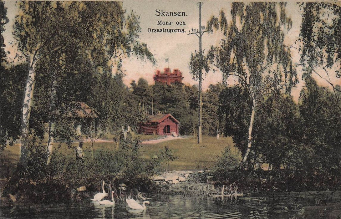 Skansen Mora Och Orsastugorna