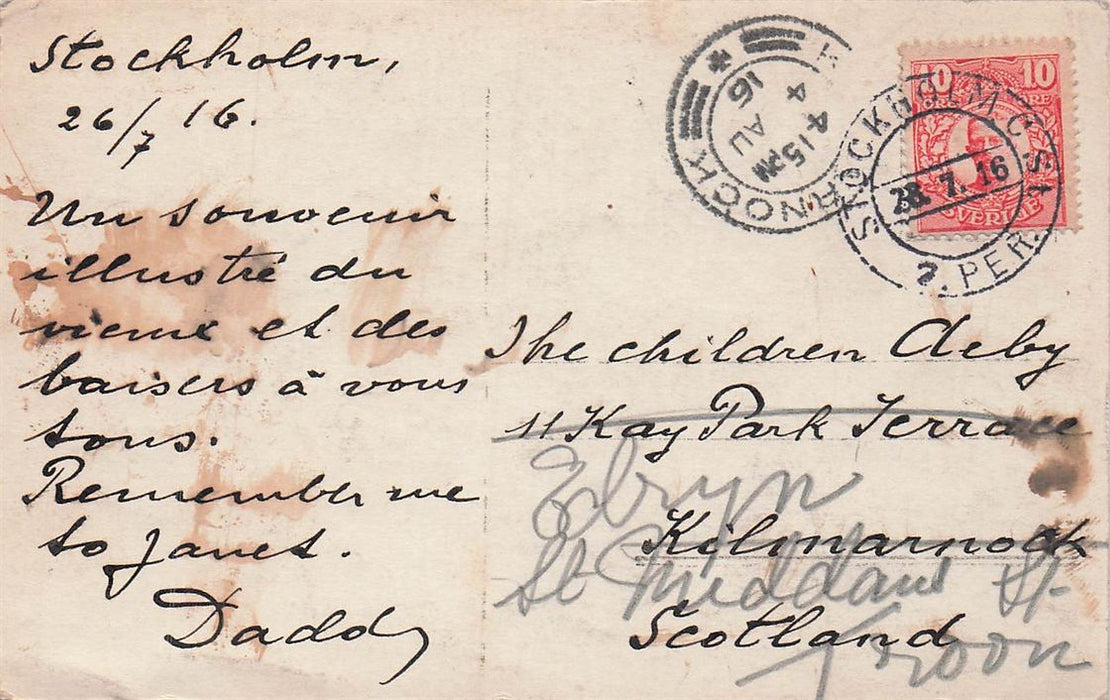 Stockholm Panorama Fran Soder