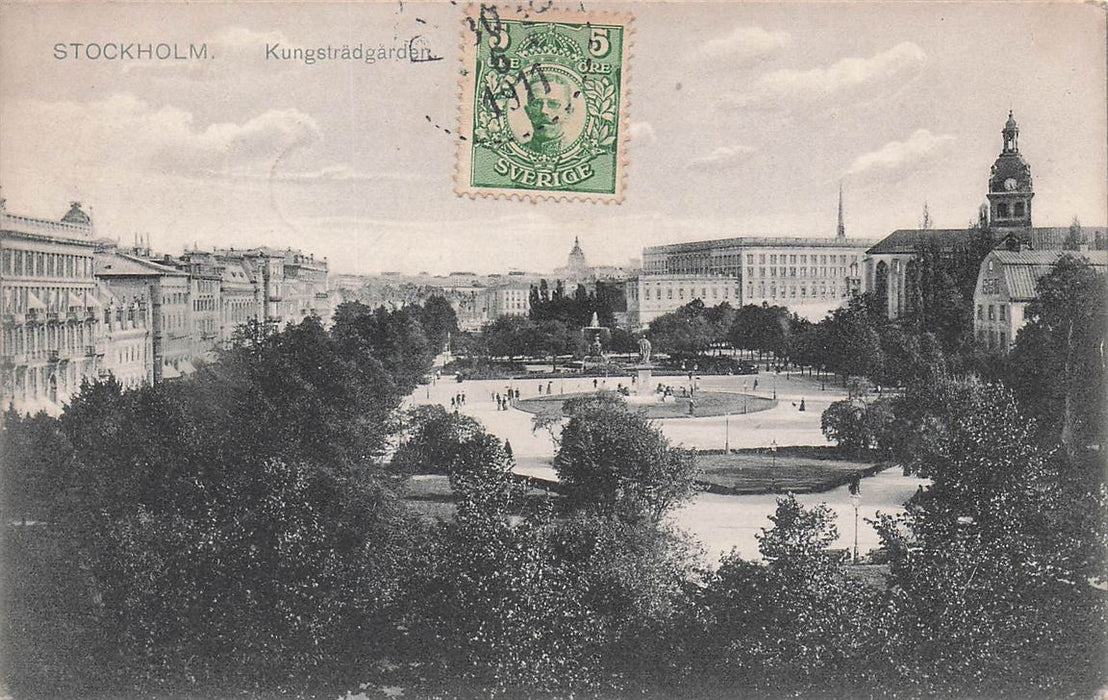 Stockholm Kungstradgarden