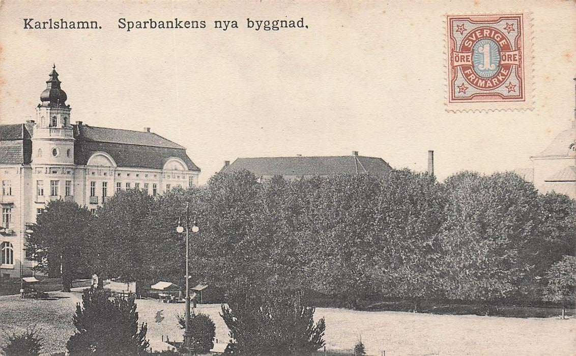 Karlshamn Sparbankens Nya Byggnad