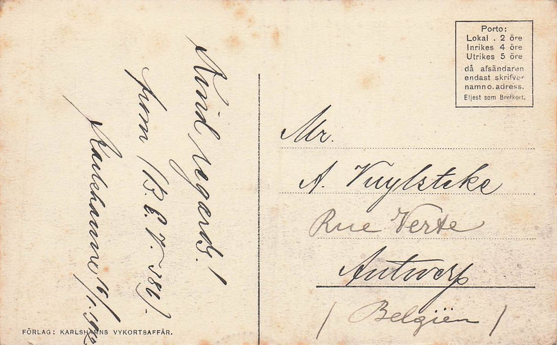 Karlshamn Sparbankens Nya Byggnad