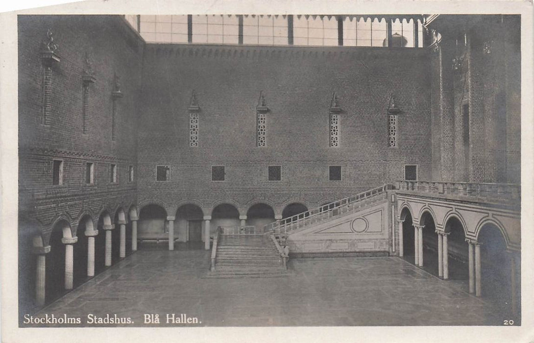 Stockholms Stadshus Bla Hallen