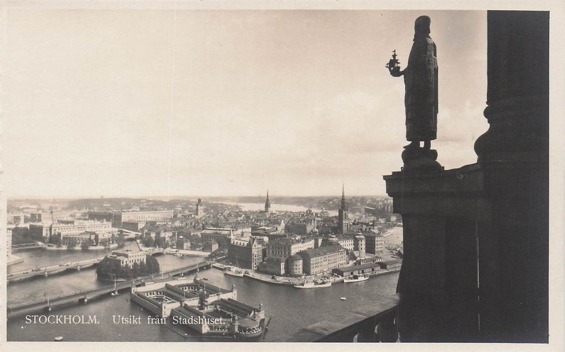 Stockholm Utsikt Fran Stadshuset