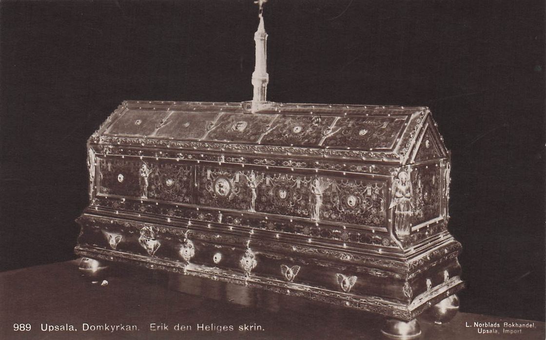 Upsala Domkyrkan Erik Den Heliges Skrin
