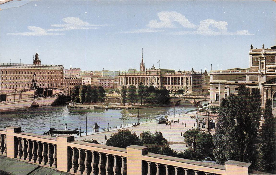 Stockholm Slottet Riksdagshuset