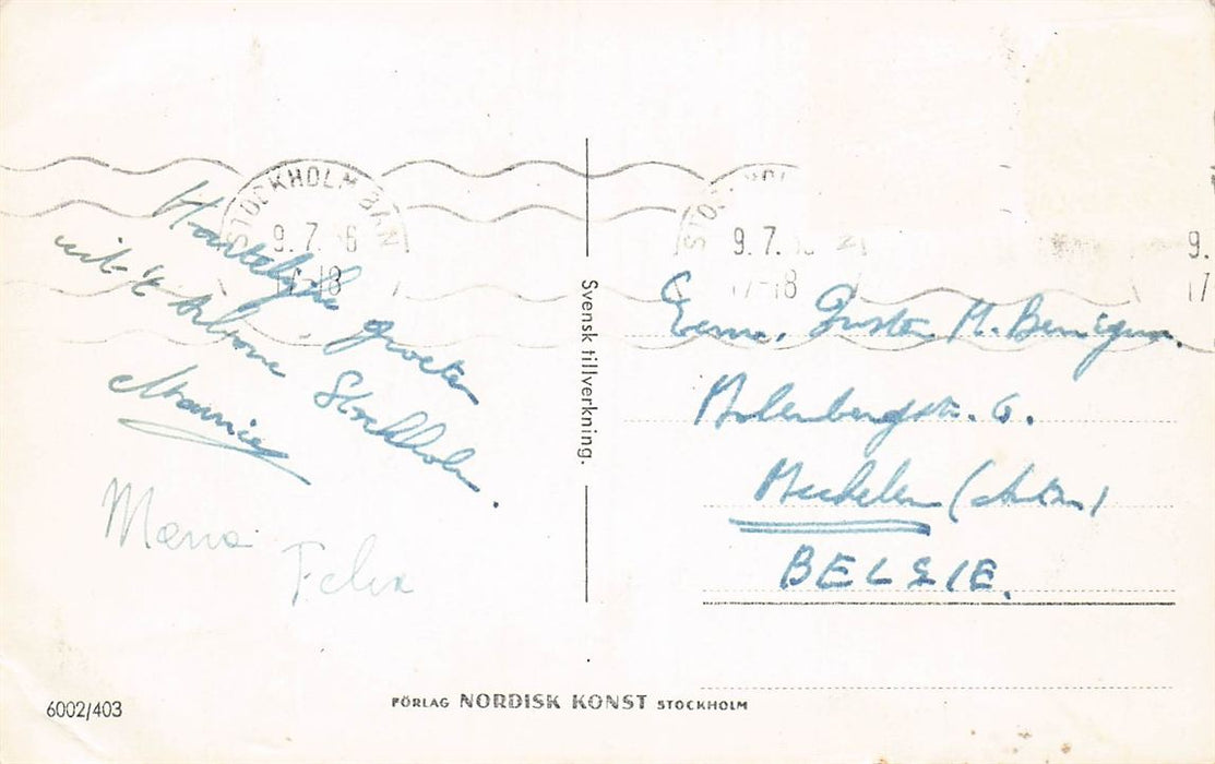 Stockholm Utsikt Fran Stadshusets Torn