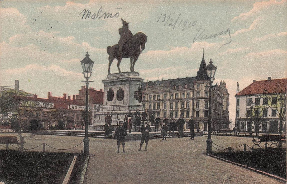Malmö Carl X Gustafs Staty