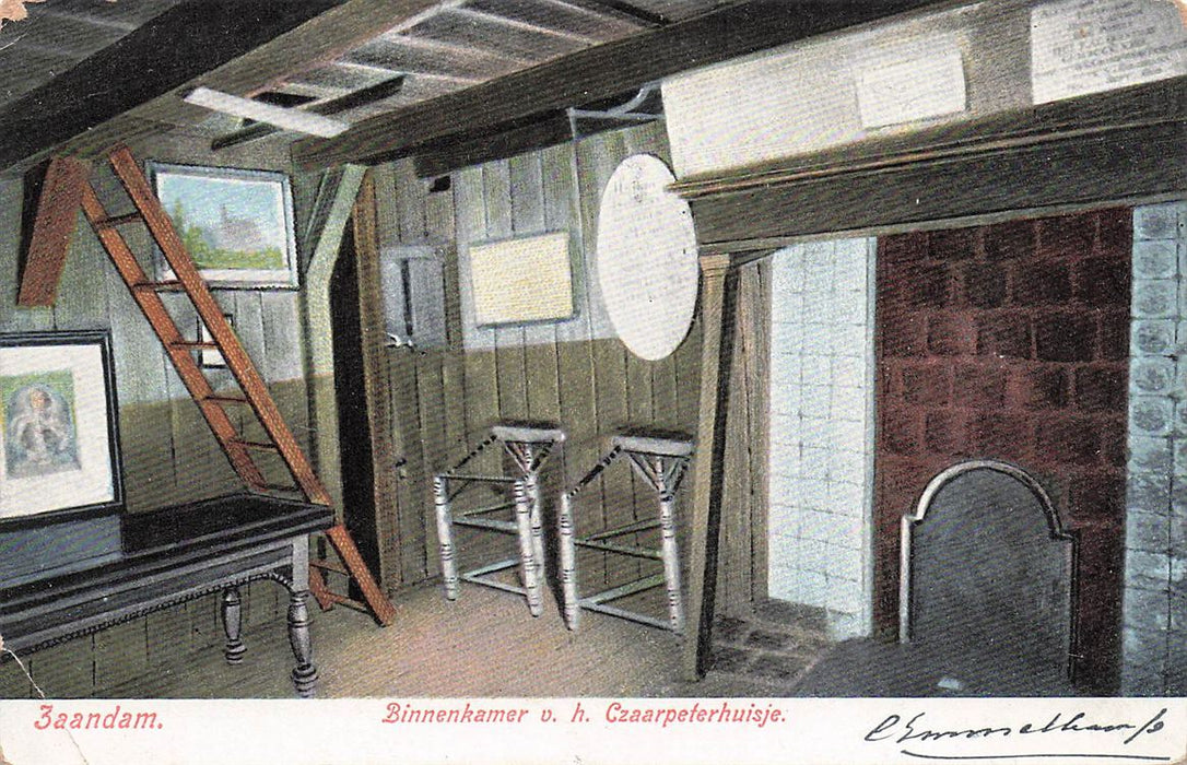 Zaandam Binnenkamer V H Czaarpeterhuisje
