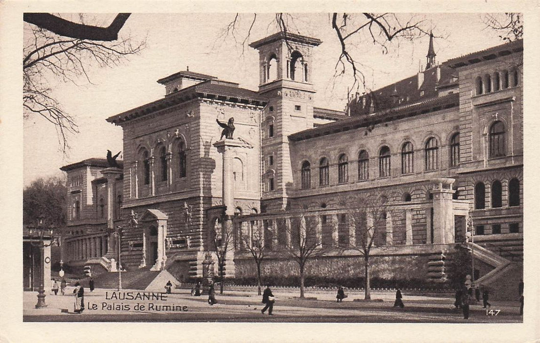 Lausanne Le Palais De Rumine