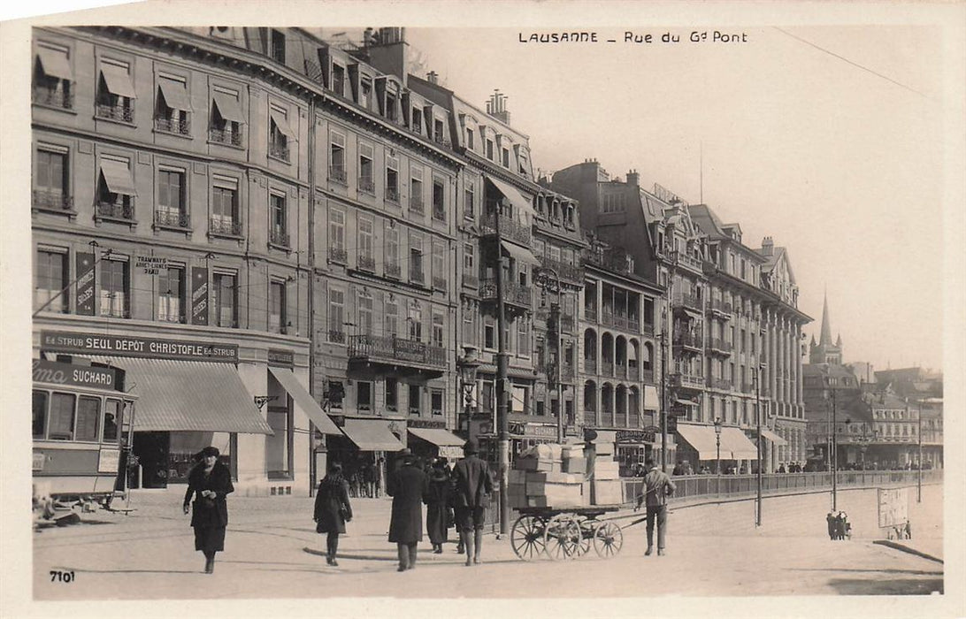 Lausanne Rue Du Gd Pont