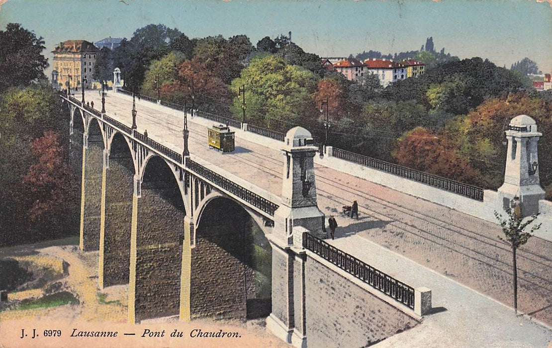 Lausanne Pont Du Chaudron