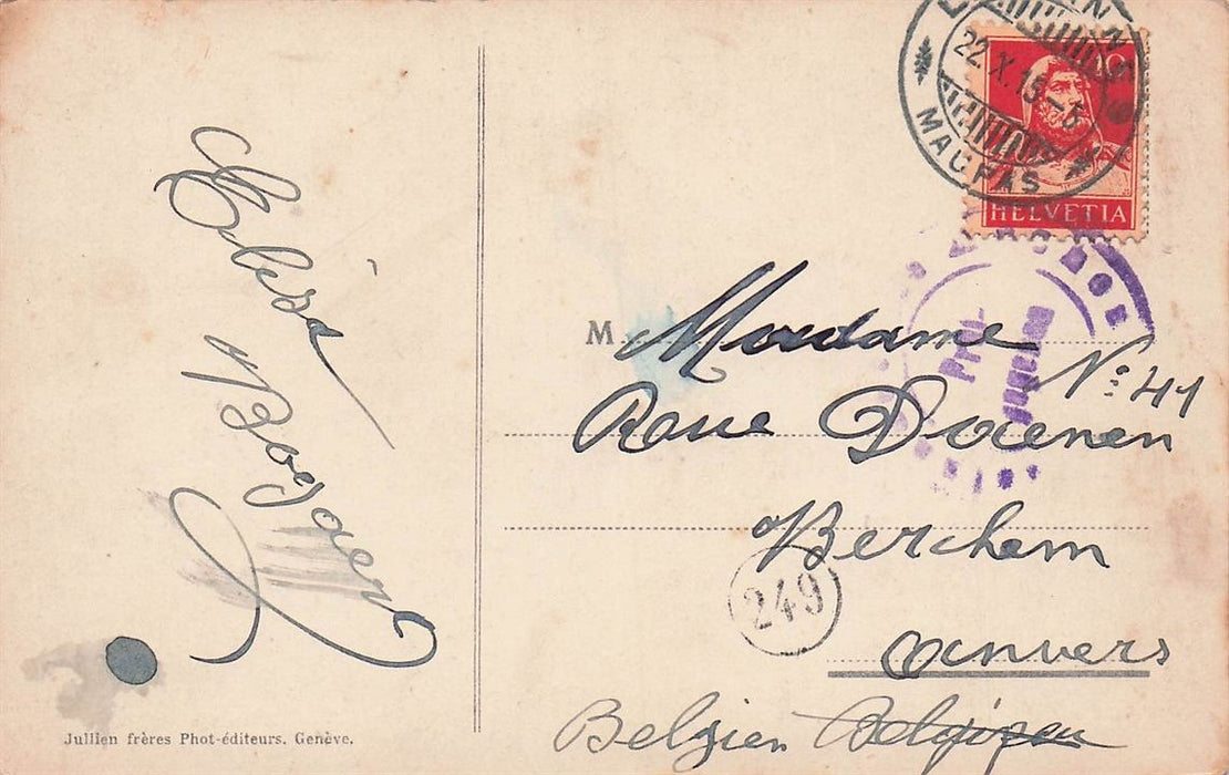 Lausanne Pont Du Chaudron